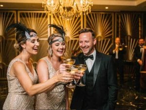 Thema bedrijfsfeest great gatsby
